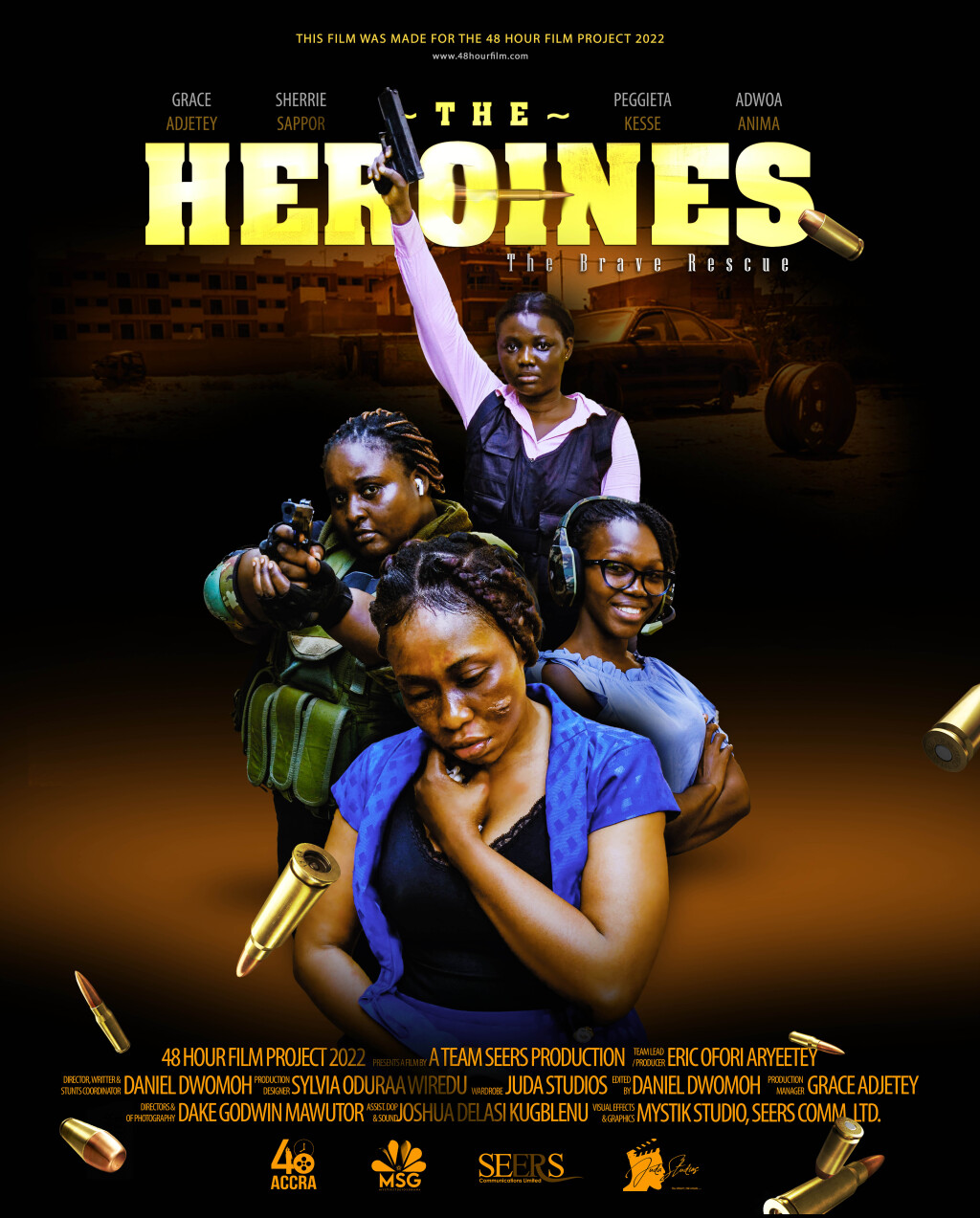 Filmposter for The Heroines